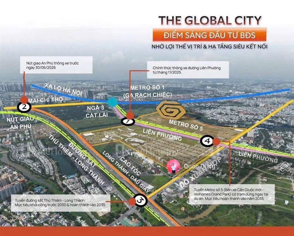 Bán gấp lô b mặt tiền đường bưng ông thoàn tại dự án kdc sở văn hoá tt q9 dt 130m2 giá 106tr/m2