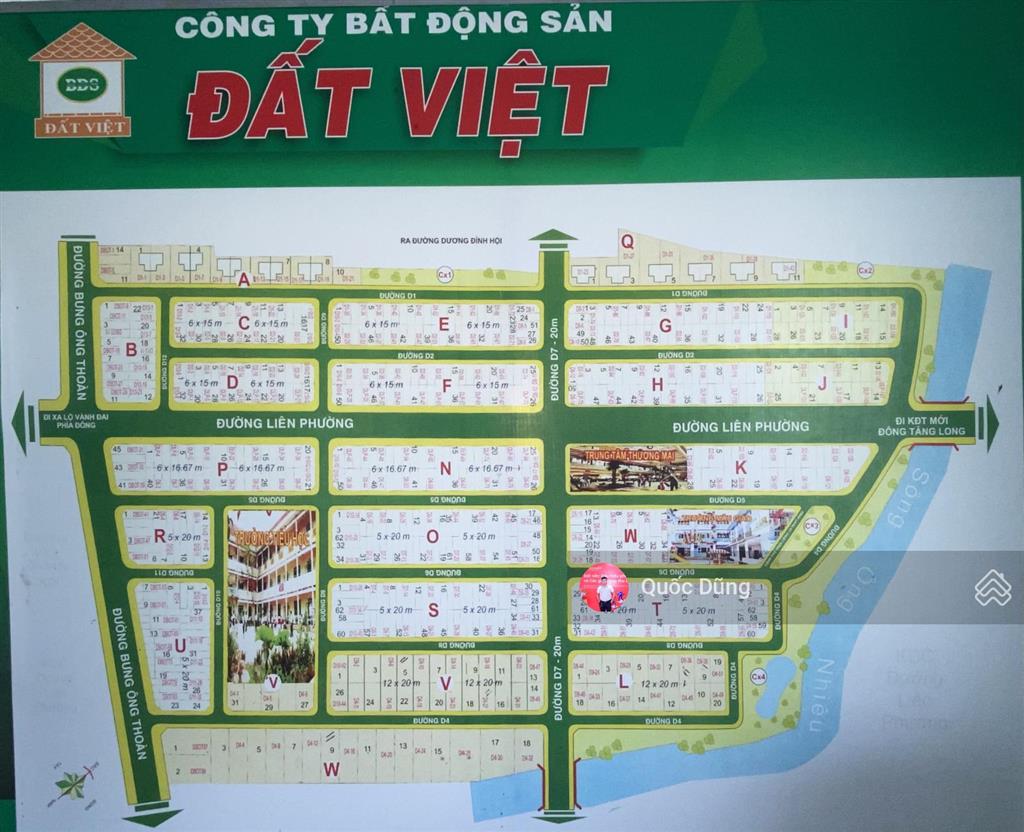 Hàng siêu hiếm  độc quyền bán nhanh nền 6x15m (90m2) hướng tb đường 12m tại kdc sở văn hoá tt q9