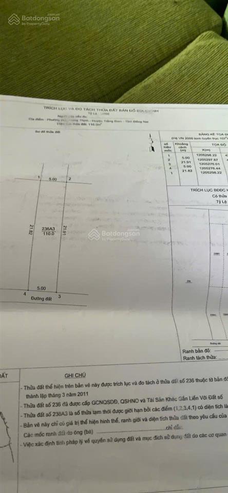 Bán đất tại đường 20, giá tốt 170 triệu, 110m2, pháp lý đầy đủ