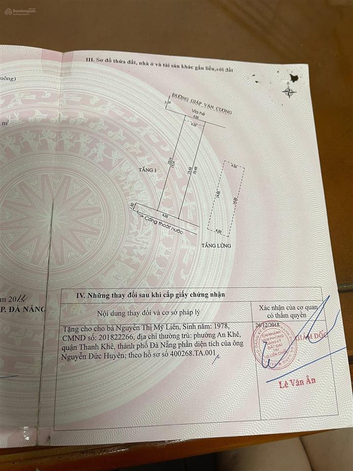 Bán nhà mặt phố tại đường giáp văn cương, hòa minh, liên chiểu, đà nẵng, giá tốt 5,65 tỷ, 82m2