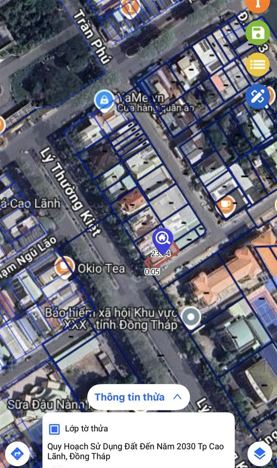 Bán nhà góc 2 mặt tiền đường lý thường kiệt nguyễn quang diêu, trung tâm phường cao lãnh, đồng tháp