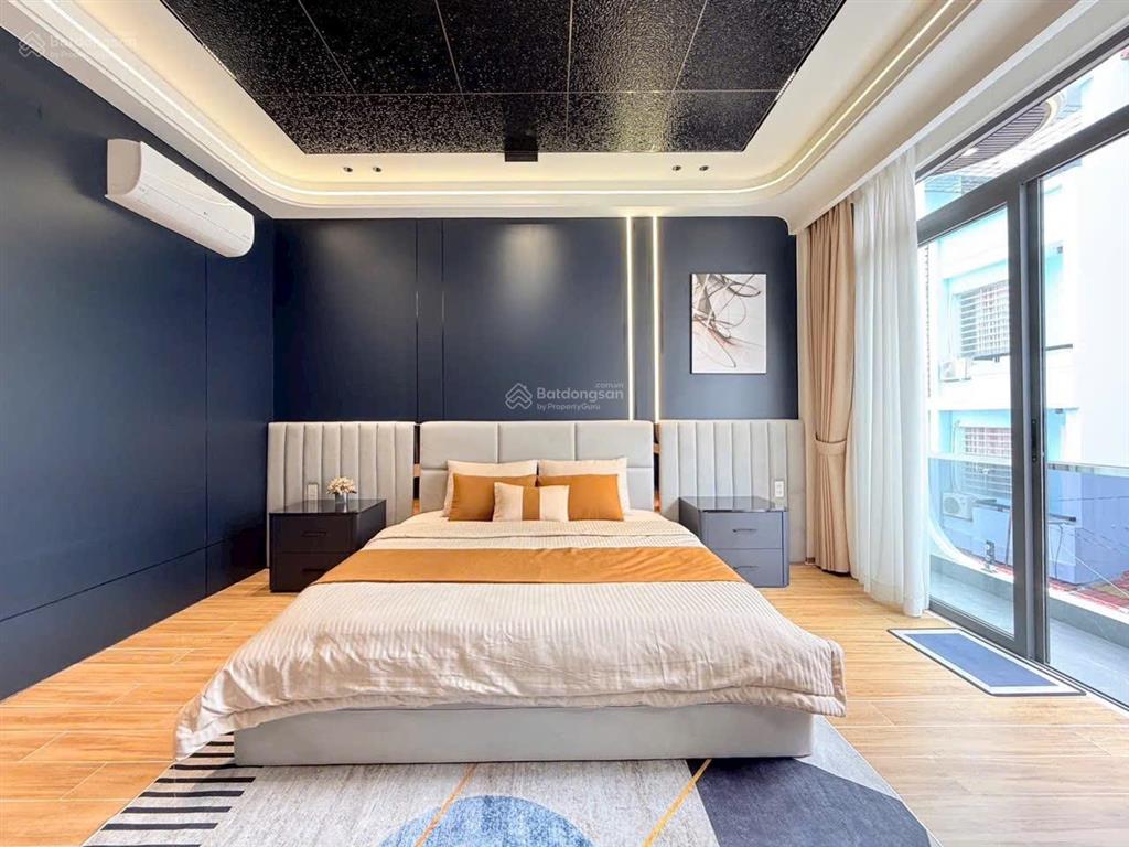 Bán căn hxh thông 5 m gần mt lê văn thọ  thang máy thiết kế hiện đại