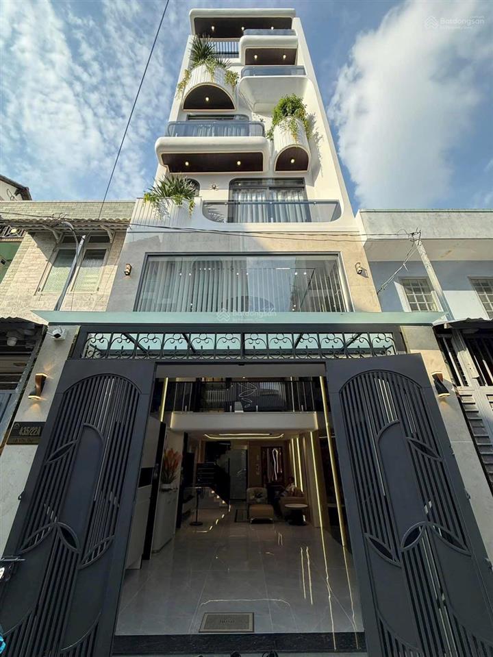 Bán căn hxh thông 5 m gần mt lê văn thọ  thang máy thiết kế hiện đại