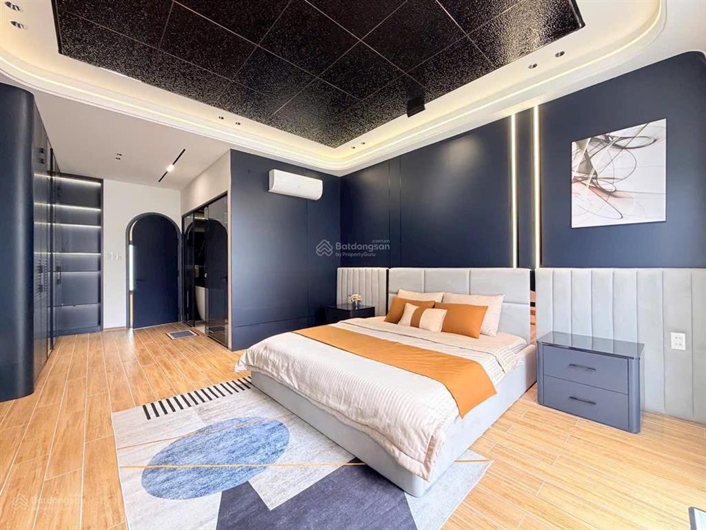 Bán căn hxh thông 5 m gần mt lê văn thọ  thang máy thiết kế hiện đại