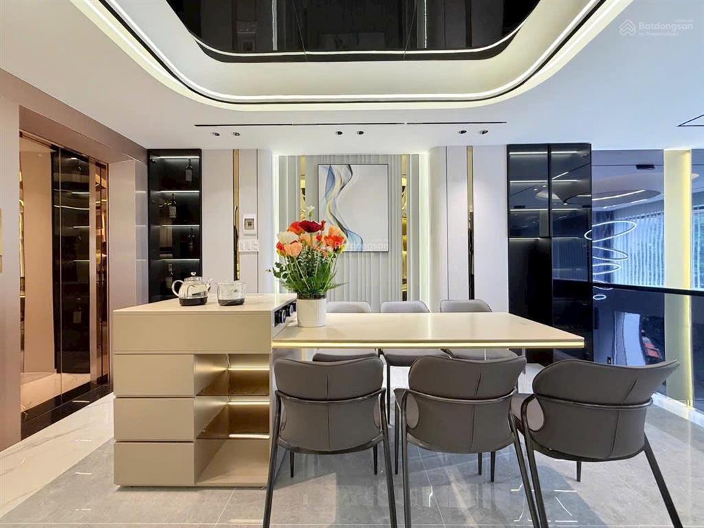 Bán căn hxh thông 5 m gần mt lê văn thọ  thang máy thiết kế hiện đại