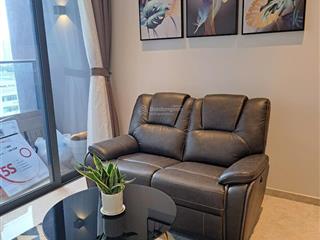 Cho thuê căn 1pn the marq, dt 48m2. 1bed + nhà tắm + studio, view thoáng đẹp, nhà mới full nội thất