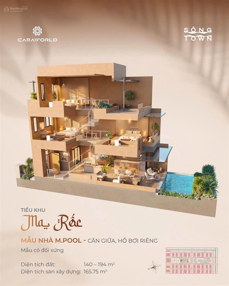 Nhà phố nghỉ dưỡng hồ bơi riêng bãi dài chỉ hơn 7 tỷ/căn sổ hồng lâu dài   0939 834 *** em phúc