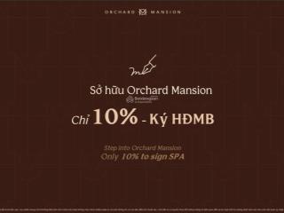 Sở hữu một trong 94 căn orchard mansion phong cách sống hillside nâng tầm nhìn, chạm cảm xúc