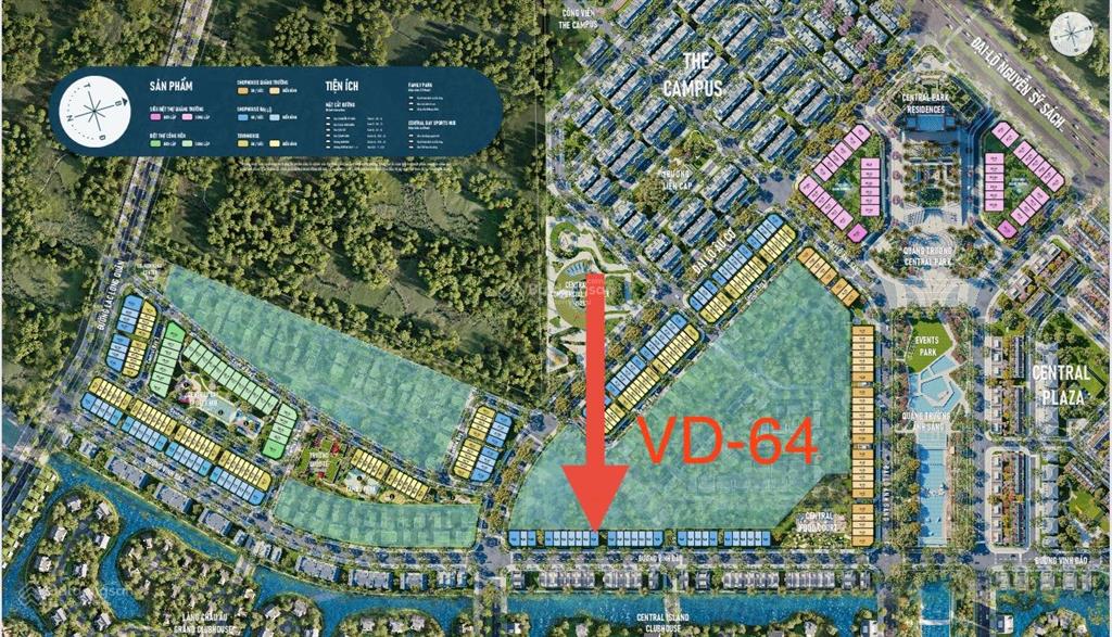 Căn shophouse xẻ khe vị trí siêu đẹp để kinh doanh
