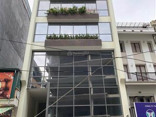 Cho thuê nhà lạc long quân, dt 100m2, 7 tầng, mt 8m, thông sàn, thang máy, 100tr/tháng