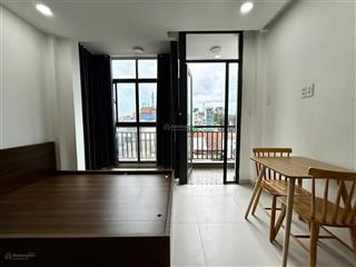 Chung cư mini  studio ban công 25m2  thang máy full nt  nhận ngắn hạn  gần phố tây bùi viện q1