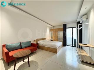 Căn hộ studio siêu rộng 32m2  full tiện nghi mới 100%  ban công chill  gần chợ tân định quận 1