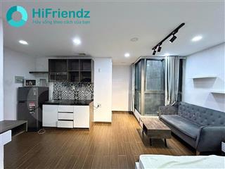 Thuê chung cư mini  studio 26m2  full tiện nghi  thang máy  cam kết như ảnh  gần bùi viện q1
