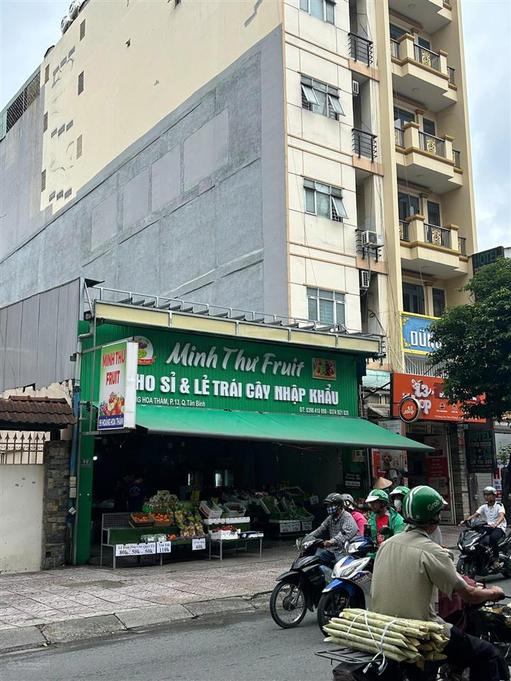 Bán nhà mt hoàng hoa thám, sát nhà ga t3 . dt 8 x 43m, 79 tỷ, tiện xây khách sạn, văn phòng