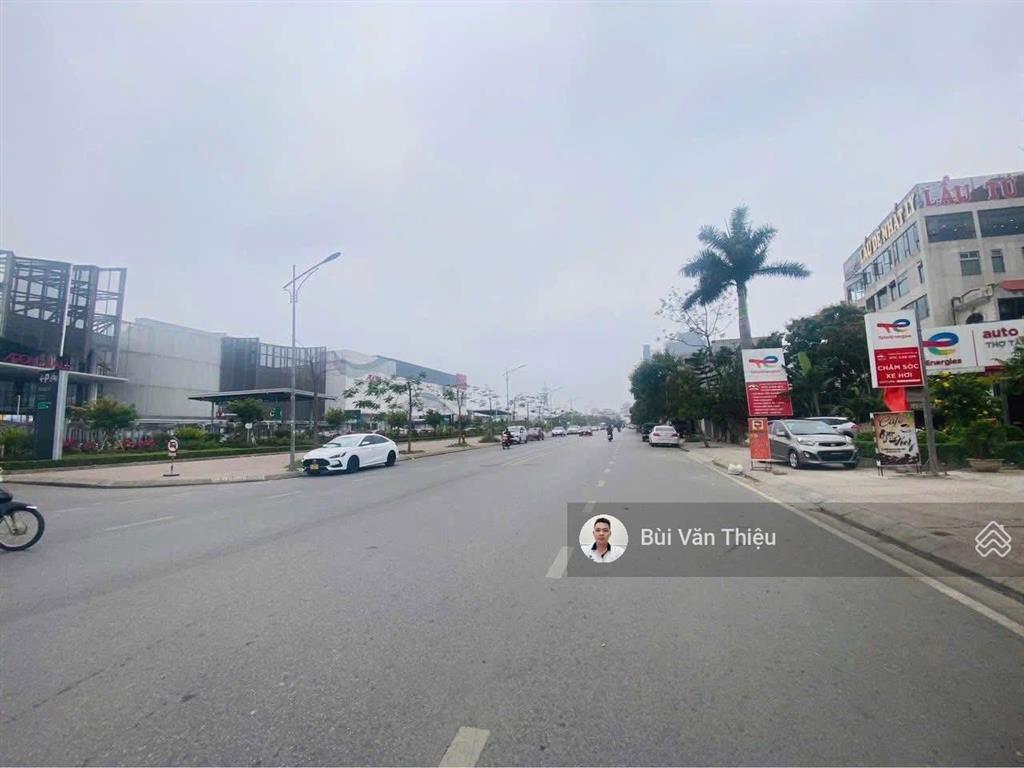 Mặt đường aeon mall hải phòng, đối diện cổng a đường 25m, mặt tiền cực rộng để xây tòa nhà