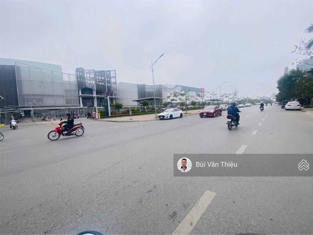Mặt đường aeon mall hải phòng, đối diện cổng a đường 25m, mặt tiền cực rộng để xây tòa nhà