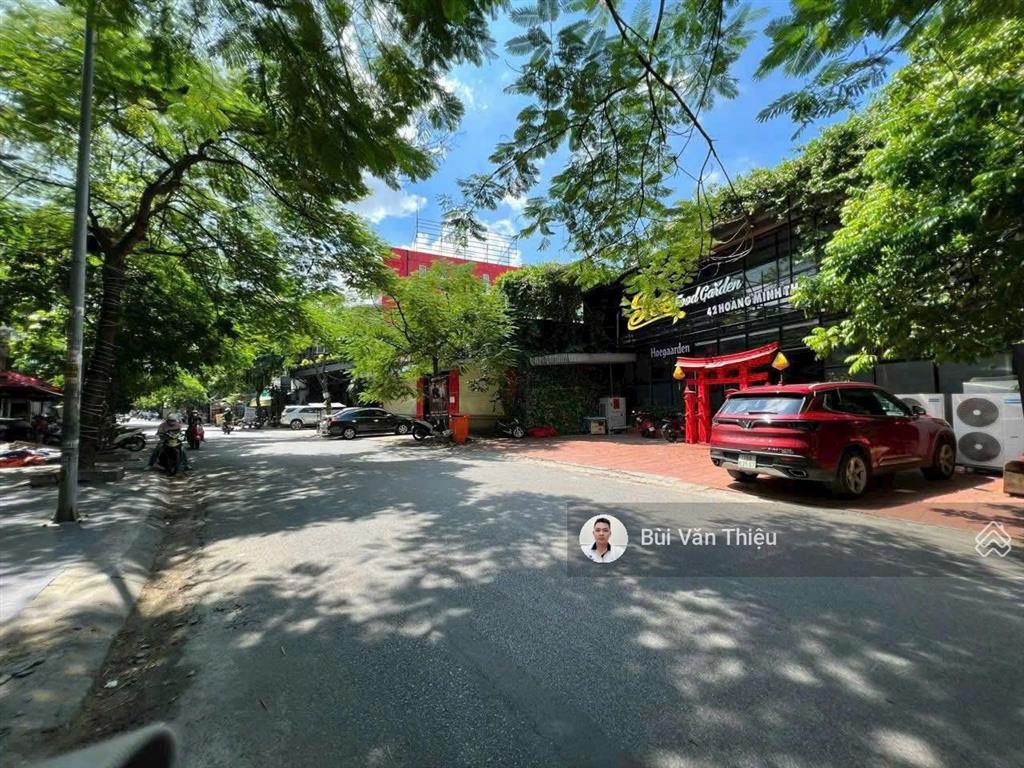 Nhà mặt đường hoàng minh thảo  262m ngang 15m đang cho thuê có dòng tiền