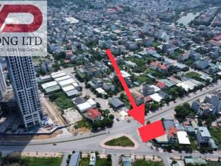 Cặp ô góc biệt thự mặt đường đôi kđt hà khánh a  cao xanh  hạ long