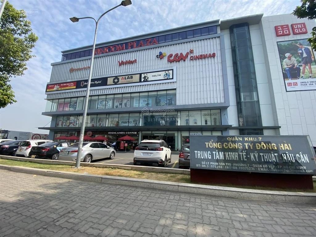 110tỷ  110 triệu/m2  mặt tiền / nguyễn thái sơn  gò vấp  20x50m/ 1.000m² khu vực xây cao tầng