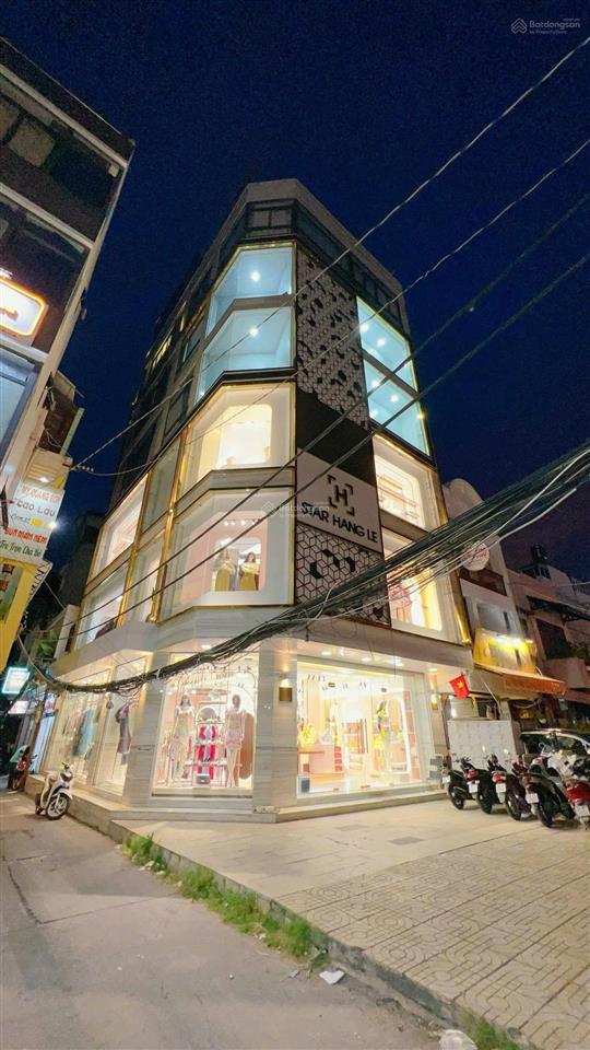 51 tỷ  góc 2 mặt tiền  cmt8  q.10  8x24m / cn  90m2  6 tầng  hđt 120 triệu / tháng