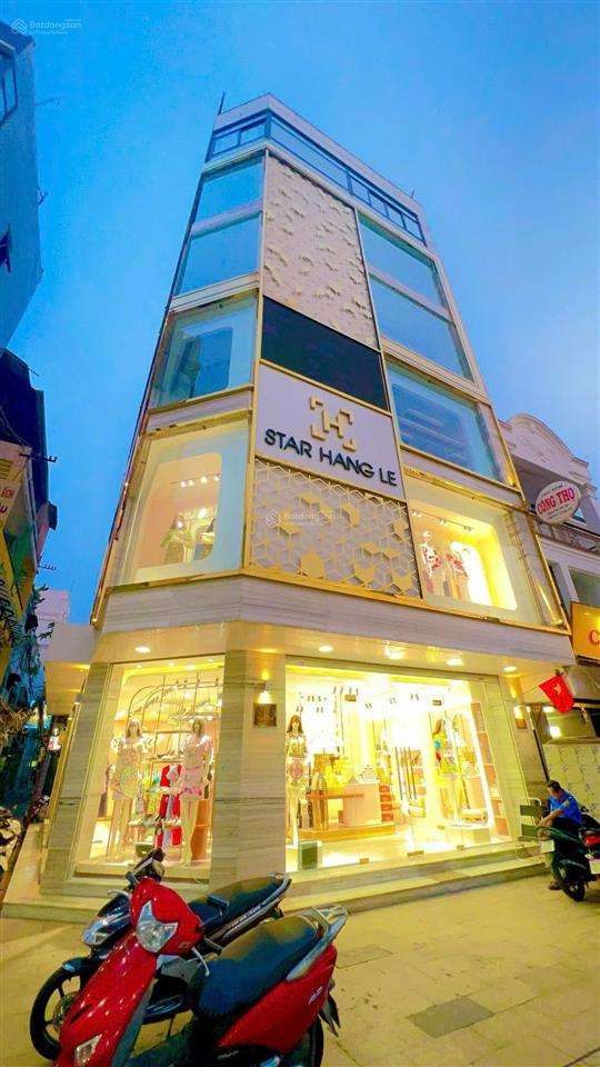 51 tỷ  góc 2 mặt tiền  cmt8  q.10  8x24m / cn  90m2  6 tầng  hđt 120 triệu / tháng