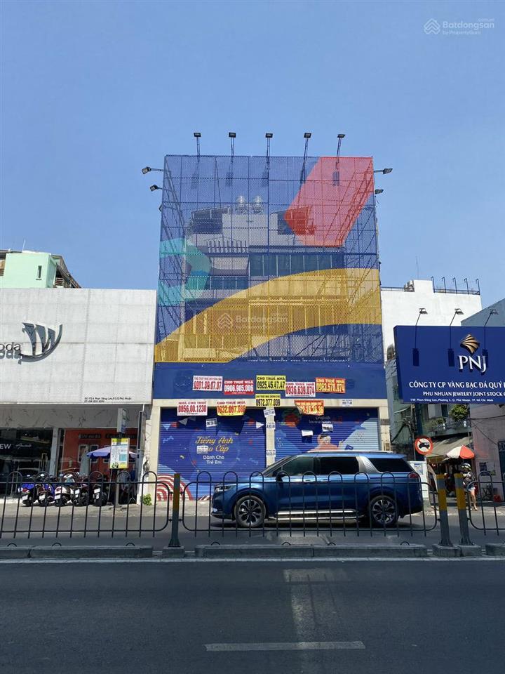 68.5 tỷ "siêu phẩm" mặt tiền / phan đăng lưu  9.7x28m / cn 294m2  5 tầng  248 triệu / tháng