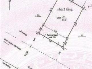 49 tỷ  mặt tiền nguyễn văn trỗi ngang 7.6m x dài 14m / 93.2m2  3tầng  cpxd hầm 8tầng