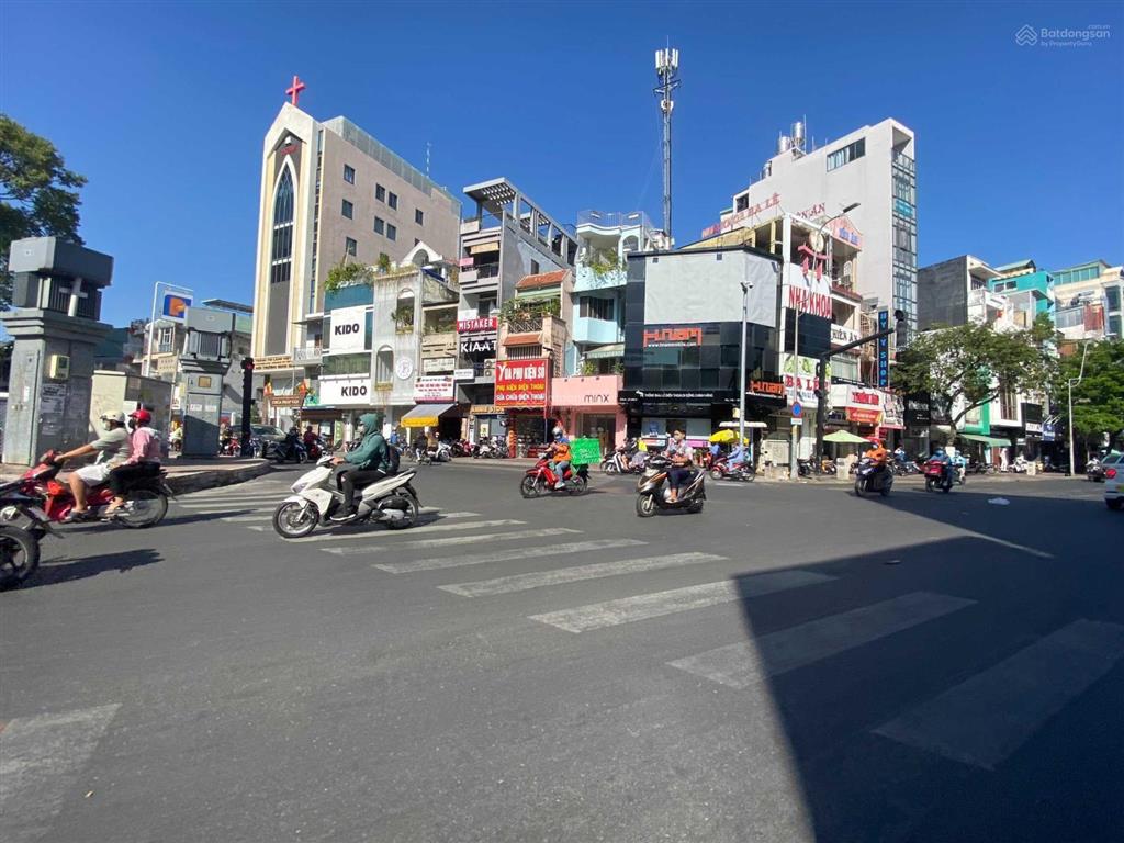 75 tỷ  mặt tiền / lê văn sỹ  ngang 15x17m  công nhận 282m2  kc 7 tầng  thu nhập 600 triệu
