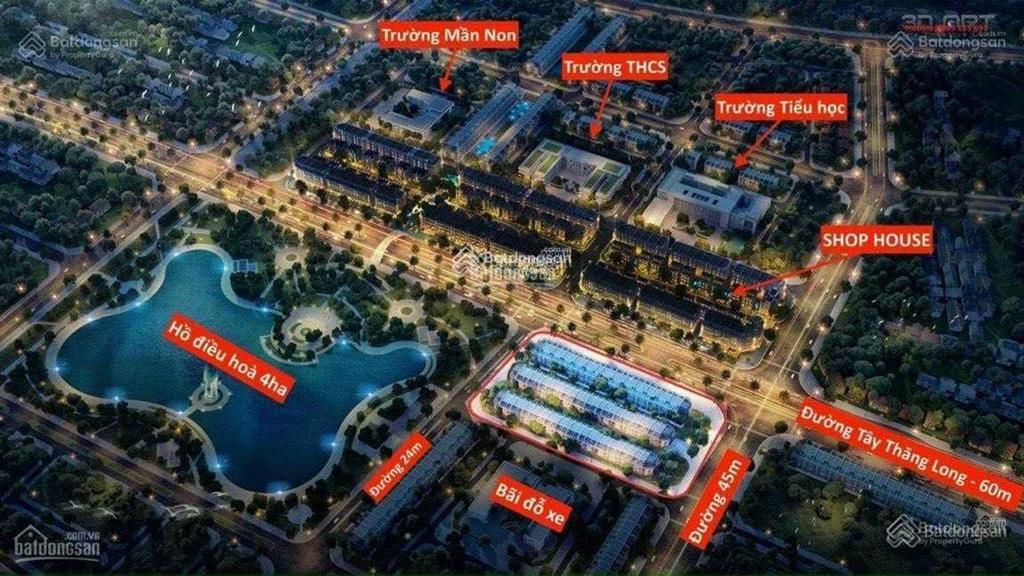 Biệt thự vip mặt đại lộ tây thăng long 160m2 có hầm  căn giới hạn.  0925 378 ***