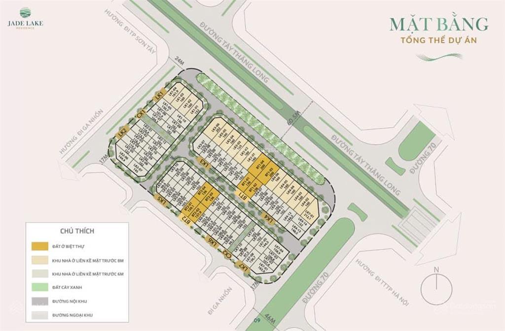 Biệt thự vip mặt đại lộ tây thăng long 160m2 có hầm  căn giới hạn.  0925 378 ***