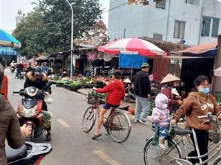 Bán nhà 1 tầng chắc chắn mặt chợ lương quán, nam sơn, an dương, buôn bán tốt dt 114m2. ngang 6