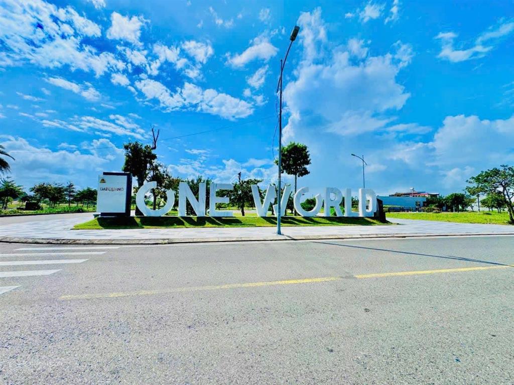 Chủ cần tiền, thiện chí bán lô one world ngay sát dãy biệt thự homeland, sổ sẵn