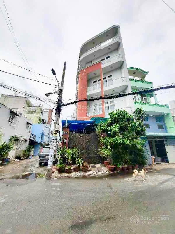 Lô góc 2mt, phan anh, 7,6m x 16m, 5 tầng btct, 9 phòng 9wc hẻm 9m thông, ở & kd tốt, chỉ 9 tỷ nhỉnh