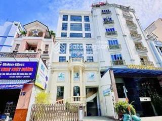 Tin thật 100% rẻ 72 tỷ 8x38m. nở hậu 300m2 hầm 7 lầu 1500m2 sàn mặt tiền hoàng hoa thám bình thạnh
