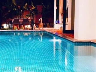 Giảm 5 tỷ tốt nhất 39.99 tỷ hồ bơi 200m2, 9mx25m 3 tầng đường 10m nguyễn văn hưởng thảo điền q.2