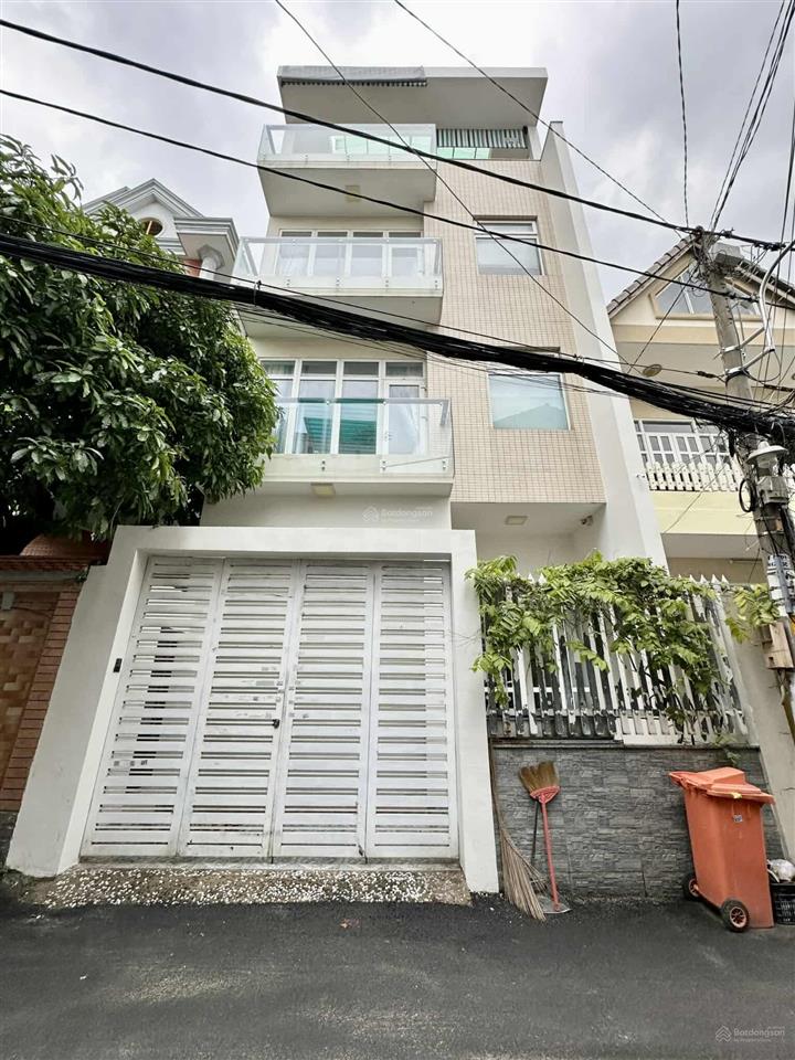 Villa cực đẹp ngang 6,5m, 4tầng hẻm xe hơi 1/ kế bên chợ an nhơn, lê đức thọ phường gò vấp 11,9t tl