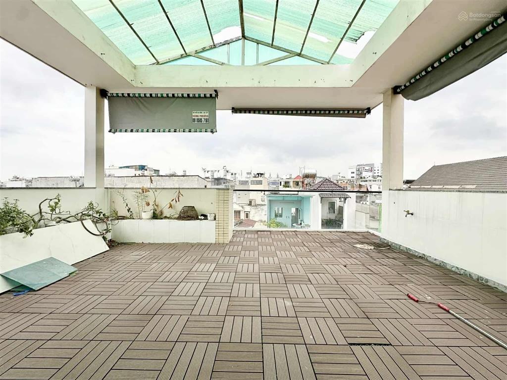 Villa cực đẹp ngang 6,5m, 4tầng hẻm xe hơi 1/ kế bên chợ an nhơn, lê đức thọ phường gò vấp 11,9t tl