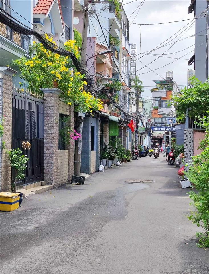 Villa cực đẹp ngang 6,5m, 4tầng hẻm xe hơi 1/ kế bên chợ an nhơn, lê đức thọ phường gò vấp 11,9t tl
