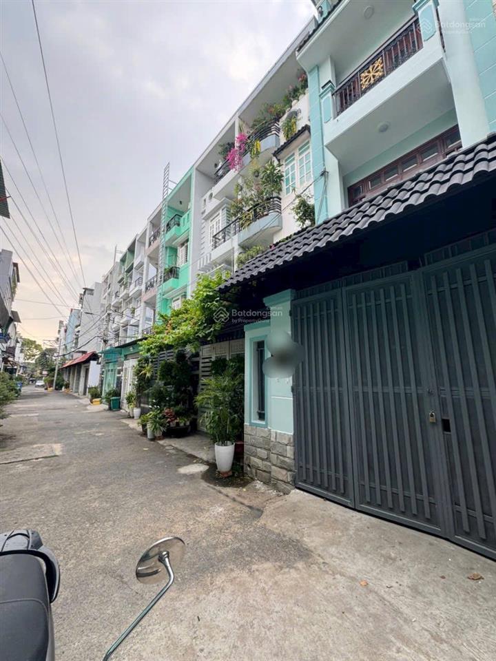 Bán nhà 4 lầu dt 115m2 ngang 5,5x21m hẻm ô tô tải sát mặt tiền lê văn thọ phường 11 gò vấp chỉ 12xx