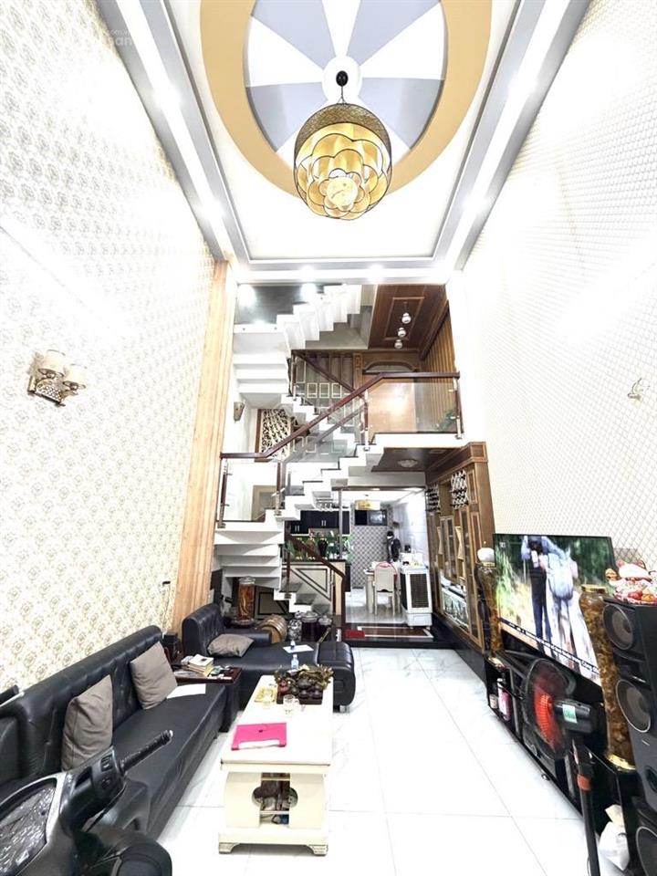 Bán nhà 4tầng hẻm xe hơi sát mặt đường nguyễn văn dung phường. an nhơn giá tốt chỉ nhỉnh 9tỷ còn tl