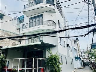 Nhà đẹp 4 tầng, lô góc hẻm xe hơi thông kd tốt chỉ 9xx  dt 4,6x17m phạm văn chiêu phường 9 gò vấp