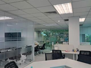 Văn phòng trống diện tích 90m2 phù hợp cho quy mô nhỏ, nằm ngay khu vip k300