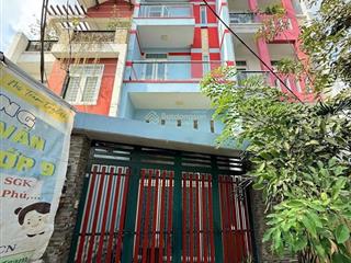 Cho thuê nhà nguyên căn trường chinh 4x20m, trệt lửng 3 lầu, 5pn, 5 wc.