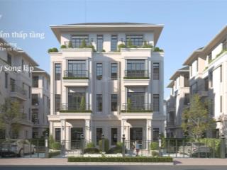 Biệt thự song lập 200m² alluvia city 4 tầng sang trọng, vị trí ven sông hồng đẳng cấp khoáng nóng
