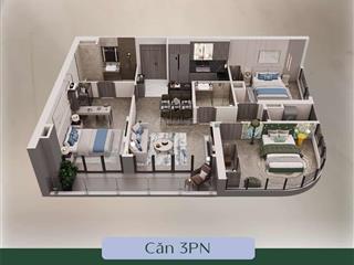 Duy nhất căn 3pn kinh cong view công viên, hồ tạo sóng tại lumiere spring bay vinhomes ocean park 2