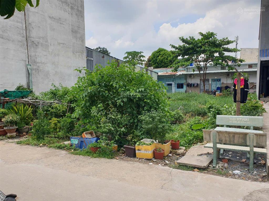 Đất thổ cư 6.6m*16m, đường thông, xã bà điểm, gần ngã 4 trung chánh  hóc môn