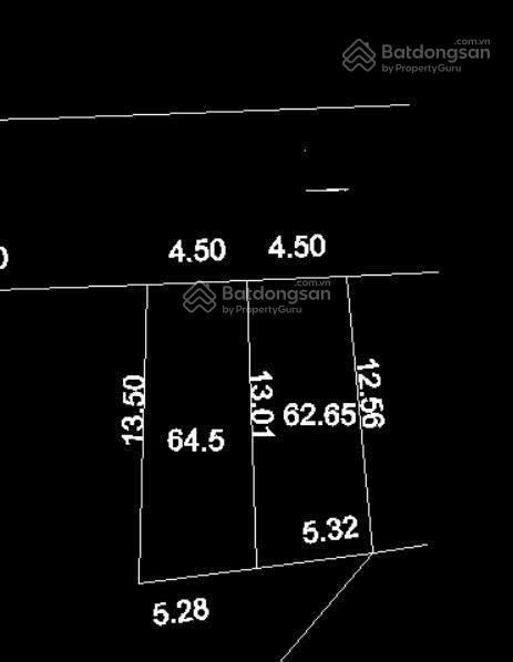 Ra hàng 2 lô đất tại ab quán trạch liên nghĩa văn giang dt 64,5m và 62,6m, đường trước đất 4m
