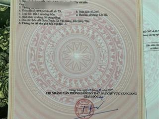 Chính chủ gừi bán 83,2m2 quán trạch, văn giang, đường ô tô sát dự án sân pvf và đại học bách khoa