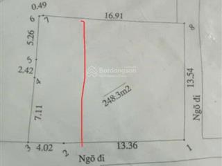 Bán đất mai dịch sát đh thương mại  75m2, mt 5m  sổ đẹp  ngõ thông rộng 3m chỉ 17x tr/m2