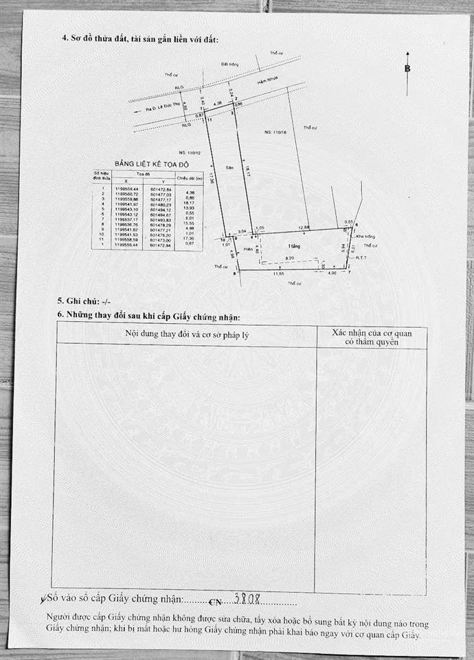 Nhà riêng tại đường số 30, phường 6, gò vấp, 10,5 tỷ, 168 m2